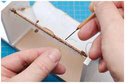 Anschlagen der Segel