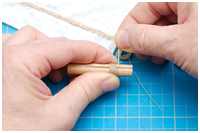 Taue vorrübergehend als Bunsch zusamenlegen