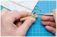 Taue vorrübergehend als Bunsch zusamenlegen