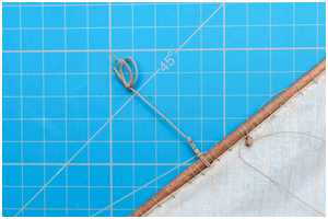 Drehreep am Besansegel