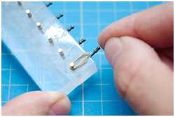 Bunschen an der Nagelbankimitation