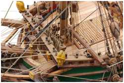 die fertigen Bunschen an den Belegstellen