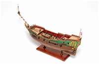 Bugspriet mit Sprietmast fertiggestellt