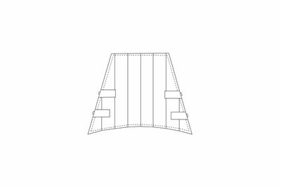 Segelschblone Vorbramsegel