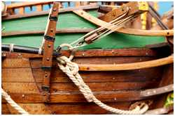 Katttalje und Rüstleine