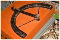 Maschineraumabdeckung mit Schleppgeschirr