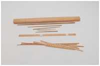 Birnbaumleisten, Rundhölzer, Spantabschlussleisten