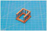 Süll und Geländer des Niedergangs