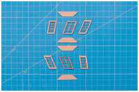Sprossenfenster für die Erker
