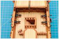 die achtere Batterie