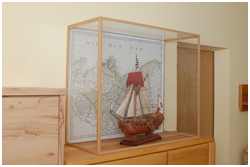 Baustufenfotos vom Bau der Statenjacht Fredericus