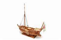 Fockstag, Wanten und Pardunen steifgesetzt