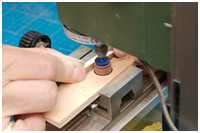 Bearbeiten des Ankerstocks