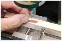 Bearbeiten des Ankerstocks