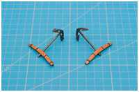 brünierte Anker mit Ankerstock