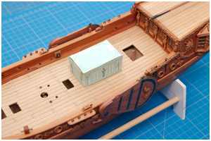 Pappmodelle des Oberlichts