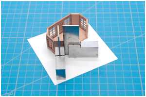 zusammenkleben des Oberlichtes