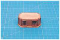 Fußleiste mit Hohlkehle