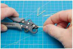 Biegen und Löten der Rüsteisen