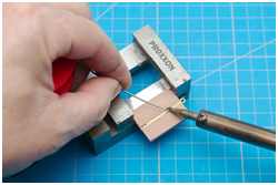 Biegen und Löten der Rüsteisen