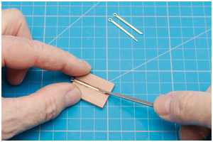 Bearbeitung und Brünierung der Rüsteisen