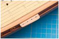 Haltestifte zum Fixieren der Rüste