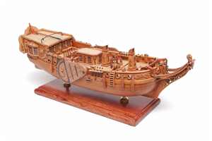 fertige Treppe am Modell