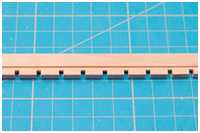 Sponung in den Kiel fr&auml;sen