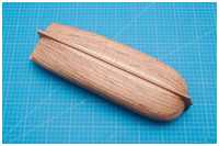 Unterwasserschiff beplankt