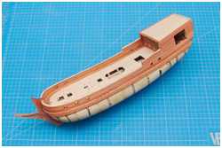 Beplankung des Breitgangs