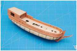 Breitgang und Seitenw&auml;nde beplankt