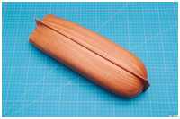 der Rumpf ist komplett geschliffen