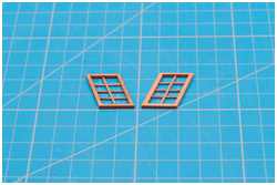 Rahmen mit Fenstersprossen