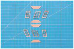 Ausfräsen der Erkerfenster