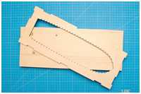 Helling- und Sockelbrett