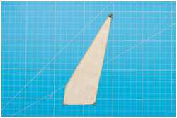 das fertige Focksegel