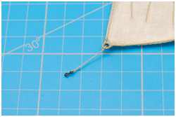 Leine am Fockhals einspleißen