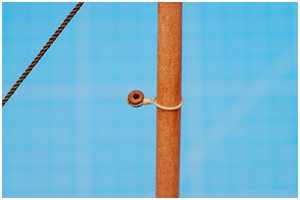 loses Rack mit Grummet und Klotje