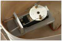 Ruderansteuerung per Seilzug