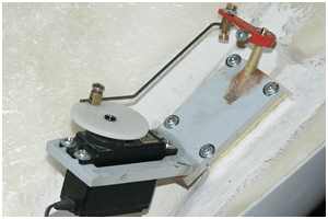 wartungsfreundliches Ruder