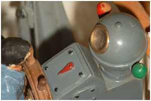 Steuerstand mit Kompass