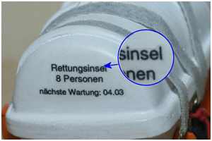 Beschriftung von Details