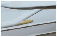 Schutzwulst an Scheuerleisten