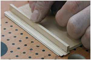 Leiste andr&uuml;cken