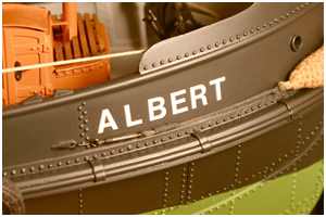 stabile Ösen am Schanzkleid