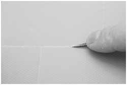 Imitation von Schwei&szlig;n&auml;hten