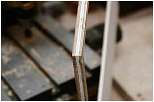 Imitation von Vollholzspanten