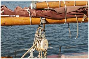 Schotbeschlag mit B&uuml;gel