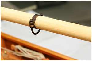 Schotbeschlag mit B&uuml;gel