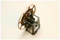 die Konstruktion ist funktionstüchtig und könnte mit Hilfe der Rudermaschine 